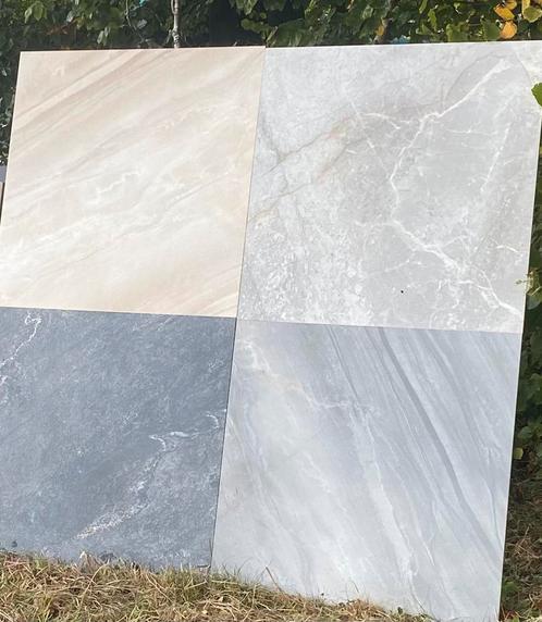 Carrelage rectifié bords droits pour joints fins, Huis en Inrichting, Stoffering | Vloerbedekking, Nieuw, Overige typen, Beige
