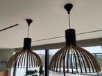 Lampes suspendues Secto Design en deux pièces, Maison & Meubles, Lampes | Suspensions, Comme neuf, Bois, Moins de 50 cm, Enlèvement ou Envoi