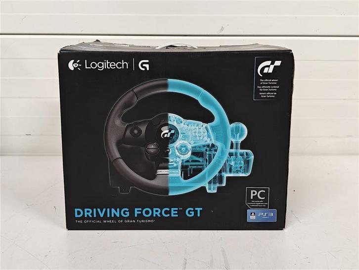 A6648. Logitech Driving Force GT Gran Turismo stuur, Games en Spelcomputers, Spelcomputers | Sony Consoles | Accessoires, Gebruikt
