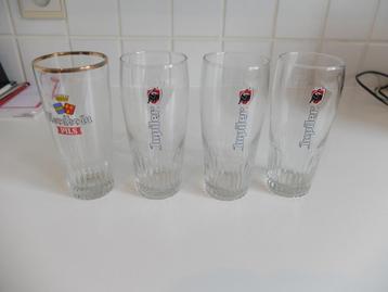 oude bierglazen voor de verzamelaar beschikbaar voor biedingen