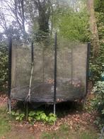 Trampoline met veiligheidsnet en dekzeil, Ophalen, Gebruikt