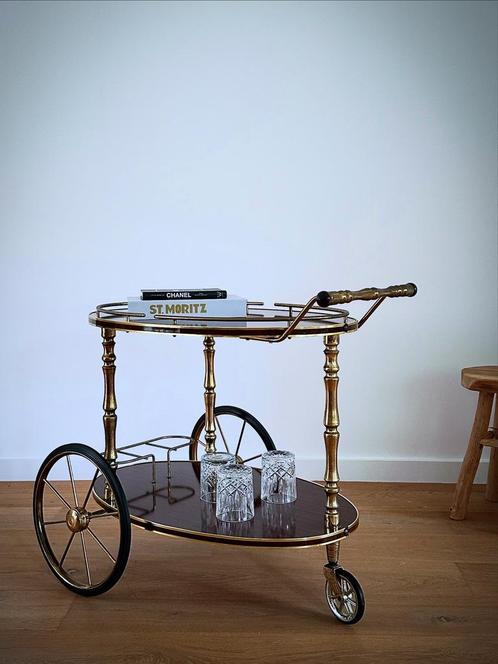 Bar cart, Huis en Inrichting, Barren, Zo goed als nieuw, Ophalen