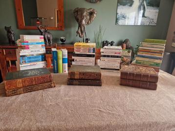 Divers livres, anciens, romans, jardinage, santé, etc... 