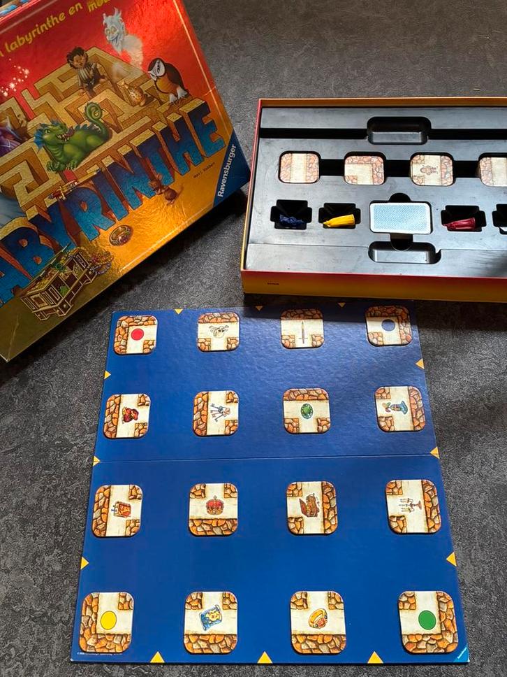 Het labyrint - ravensburger, Hobby en Vrije tijd, Gezelschapsspellen | Bordspellen, Ophalen of Verzenden