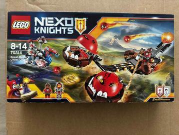 Lego Nexo Knights 70314 Beast Master's Chaos Chariot beschikbaar voor biedingen