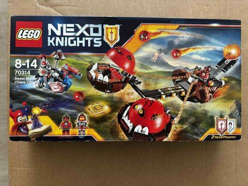 Lego Nexo Knights 70314 Beast Master's Chaos Chariot, Kinderen en Baby's, Speelgoed | Duplo en Lego, Nieuw, Lego, Complete set
