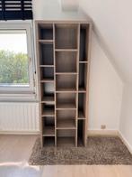 Xooon Boekenkast – 17 Vakken - Vol Hout – 75 x 30 x 190 cm, Huis en Inrichting, Kasten | Boekenkasten, Ophalen, Zo goed als nieuw