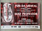Poster Fun-Da-Mental presents Mad Professor in Luna Theater, Ophalen of Verzenden, Zo goed als nieuw
