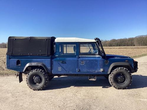 Defender 130 td5 automaat, Auto's, Land Rover, Particulier, Defender, Diesel, SUV of Terreinwagen, Automaat, Blauw, Vierwielaandrijving
