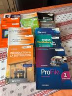 EPHEC: manuels de cours option Marketing, Boeken, Schoolboeken, Ophalen, Gelezen, Overige niveaus, Economie