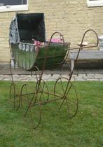 Smeedijzeren kinderwagen als decoratie, Ophalen, Gebruikt, Overige typen