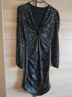 Zwart cocktail jurkje Shein, Enlèvement ou Envoi, Comme neuf, Au-dessus du genou, Taille 36 (S)