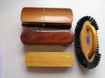 4 anciennes brosses à vêtement, Antiquités & Art, Envoi