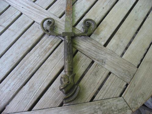Oud metalen zwaard decoratief., Diversen, Overige Diversen, Ophalen of Verzenden