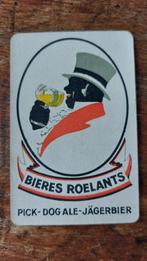 Bière de cartes à jouer Brasserie Roelants Bruxelles, Collections, Comme neuf, Carte(s) à jouer, Enlèvement ou Envoi