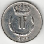 Luxemburg : 1 Franc 1970  KM#55  Ref 12478, Postzegels en Munten, Munten | Europa | Niet-Euromunten, Ophalen of Verzenden, Losse munt