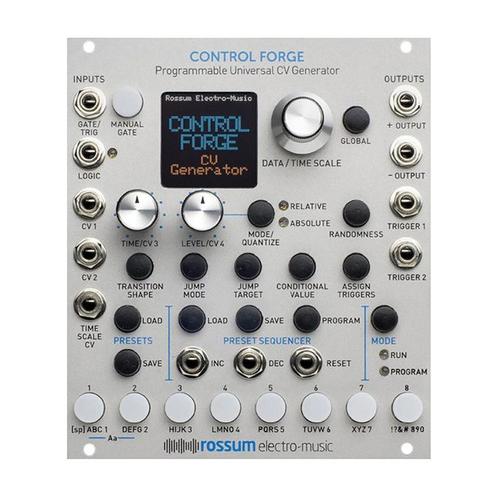 Module Eurorack Control Forge Rossum Electro-Music, Musique & Instruments, Synthétiseurs, Comme neuf, Autres nombres, Autres marques