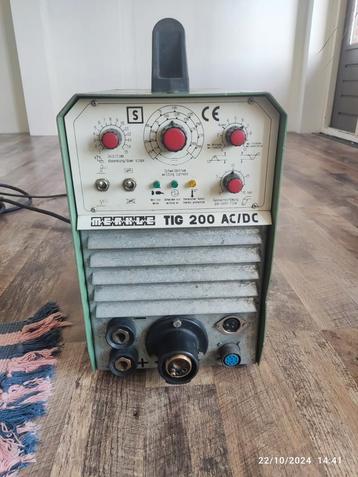 🇩🇪 Choisissez Merkle tig-200 AC/DC (S) si bien à Weert 📌, Enlèvement ou Envoi, Comme neuf