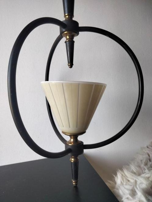 1950s vintage design hang lamp, Huis en Inrichting, Lampen | Hanglampen, Gebruikt, Ophalen