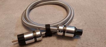 Cable secteur audiophile cuivre (amplis/subwoofer) 4mm2.