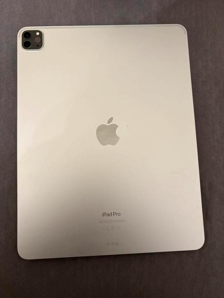 Ipad Pro 12.9 inch 6de generatie 128 GB + accesoires, Computers en Software, Apple iPads, Zo goed als nieuw, Apple iPad Pro, Wi-Fi