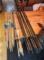 3x Schakespeare team extreme gold 4.50m, ian gold tripod, Watersport en Boten, Hengelsport | Zeevissen, Ophalen, Gebruikt
