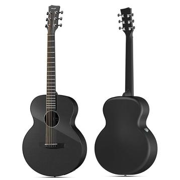 Enya X3 PRO Mini Gitaar - 3/4 Zwarte Koolstofvezel beschikbaar voor biedingen