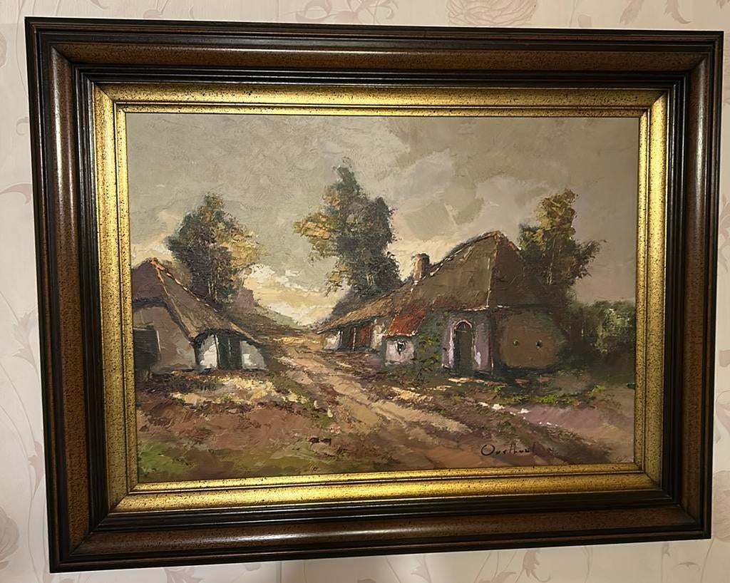 Schilderij Oosthout, Antiek en Kunst, Kunst | Schilderijen | Klassiek, Ophalen