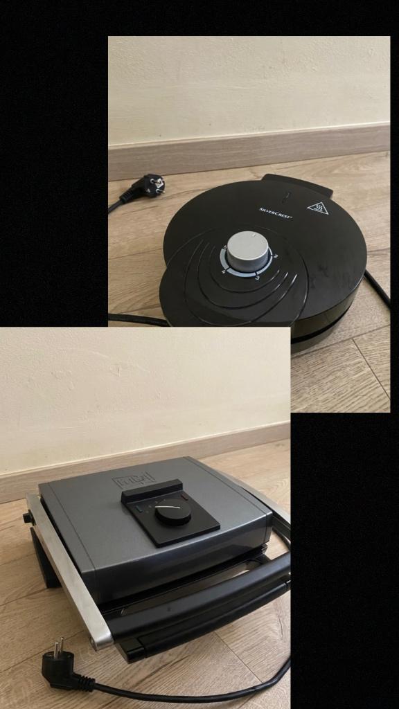 2 wafelijzers, Elektronische apparatuur, Wafelijzers, Zo goed als nieuw, Verzenden