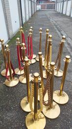 Afzetpaaltjes gouden, Diversen, Vlaggen en Wimpels, Ophalen, Gebruikt