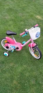 Kinderfiets 14 inch b-twin, Fietsen en Brommers, Fietsen | Kinderfietsjes, Ophalen, Zijwieltjes, B'twin, Minder dan 16 inch