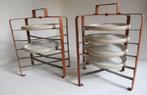 RAR Vintage porte tarte assiette INDUSTRIEL 1950 boulangerie, Ophalen
