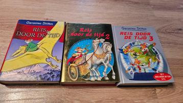 Geronimo Stilton - Reis door de tijd 1,2 en 3 beschikbaar voor biedingen
