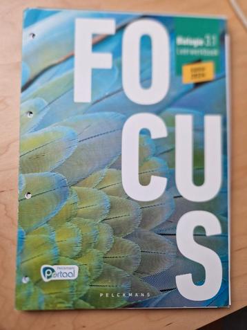 Focus Biologie 3.1 Leerwerkboek (editie 2024) (incl. Pelckma beschikbaar voor biedingen
