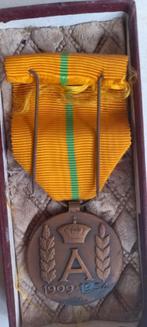 militaire medailles 1909 1934 Albert, Verzamelen, Militaria | Algemeen, Ophalen of Verzenden, Lintje, Medaille of Wings