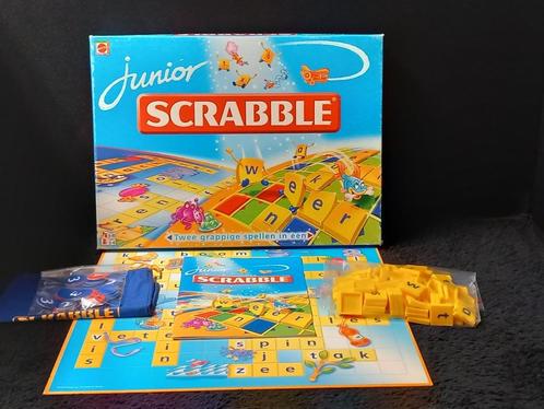 STOPZETTING VERZAMELING Scrabble junior, Hobby & Loisirs créatifs, Jeux de société | Jeux de plateau, Utilisé, Enlèvement ou Envoi