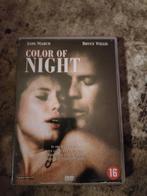 Dvd color of Night m B Willis aangeboden zeldzaam, Cd's en Dvd's, Ophalen of Verzenden, Zo goed als nieuw