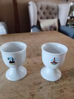 Porseleinen eierdopjes afbeelding steden aan 2 euro per stuk, Antiek en Kunst, Antiek | Porselein, Ophalen of Verzenden