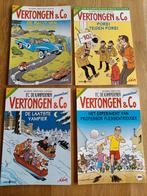 4 strips Vertongen & Co, Boeken, Stripverhalen, Ophalen of Verzenden, Gelezen