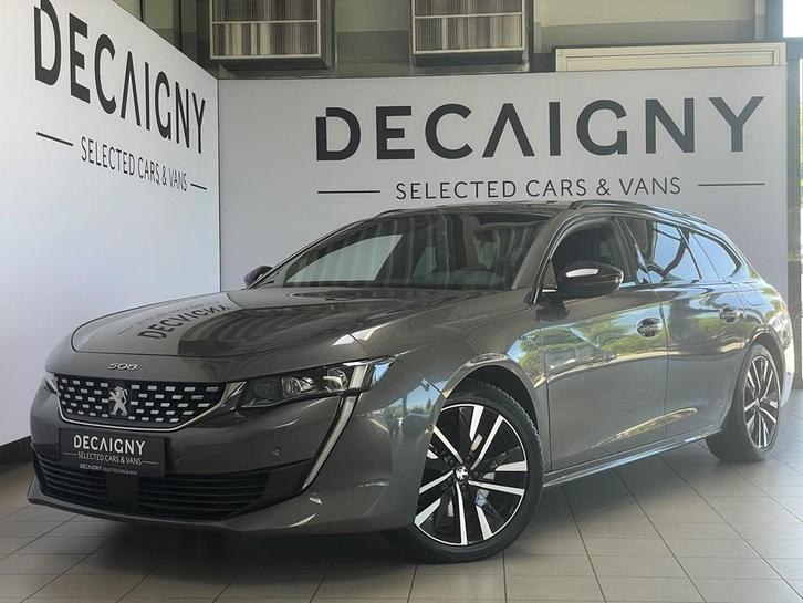 Peugeot 508 SW 1.6 PHEV GT-Line 225pk*Leder*App Connect*Tre, Auto's, Peugeot, Bedrijf, ABS, Adaptieve lichten, Adaptive Cruise Control