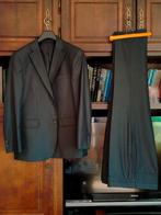 herenkostuum mt 52 (vest met 2 identieke broeken), Enlèvement, Comme neuf, Taille 52/54 (L), Noir