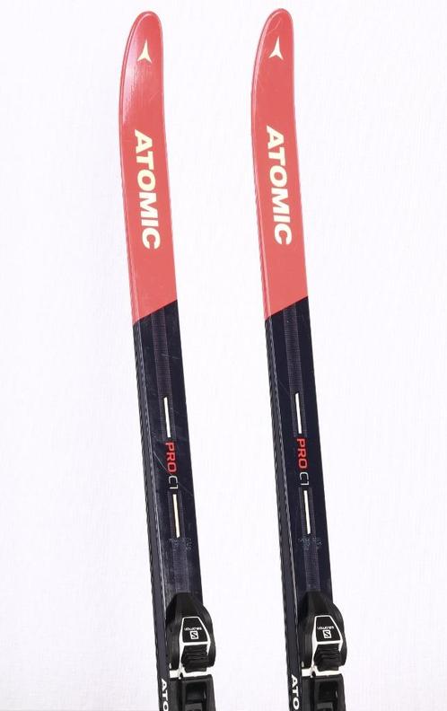 130 cm langlaufski's Atomic PRO C1 GRIP JR 2022, Sport en Fitness, Skiën en Langlaufen, Gebruikt, Ski, Atomic, Carve, Verzenden