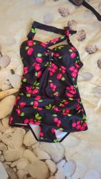Vintage M jersey nieuw met label, Kleding | Dames, Badmode en Zwemkleding, Ophalen of Verzenden, Nieuw, Zwart, Badpak