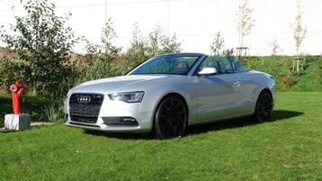 Audi A5 2,0d Cabrio Tiptronic kamera 20" leder comfortzetels beschikbaar voor biedingen