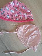 Baby zonnenhoedjes, Kinderen en Baby's, Babykleding | Petten en Hoeden, Ophalen, Zo goed als nieuw, Meisje