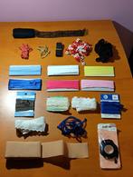 Veel linten,... klittenband 30 stuks - niet per stuk te koop, Hobby en Vrije tijd, Ophalen, Gebruikt, Lint, Band of Elastiek