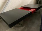 salon tafel / Leolux, 100 à 150 cm, Rectangulaire, Modern, Autres essences de bois