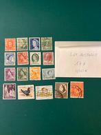 Lot de timbres australiens, Affranchi, Enlèvement ou Envoi