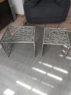 Table gigogne en aluminium, Enlèvement, Utilisé