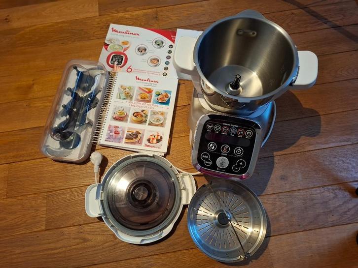 Moulinex Cuisine Companion keukenrobot – Ref. 8080014092, Elektronische apparatuur, Keukenmixers, Gebruikt, 2 tot 3 liter, 3 snelheden of meer